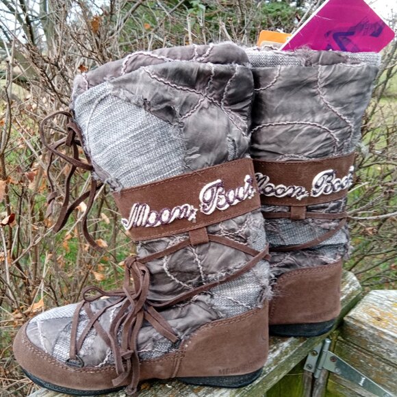 Moon Boot. Camo Rare! Fits Womens 5 - 6 Distressed Look! - Picture 16 of 16
